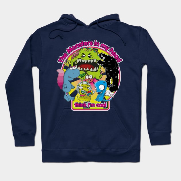 Monsters in my head Hoodie by BOEC Gear